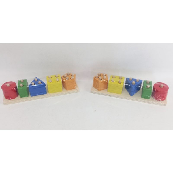 ABACO X5 DE MADERA 20X5cm 343