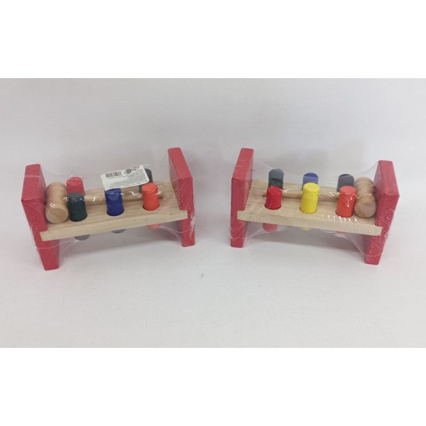 BANCO DE DESCARGA MADERA 18X9cm 347