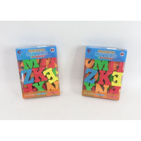 LETRAS 26PCS MAGNETICAS 9X12cm 418