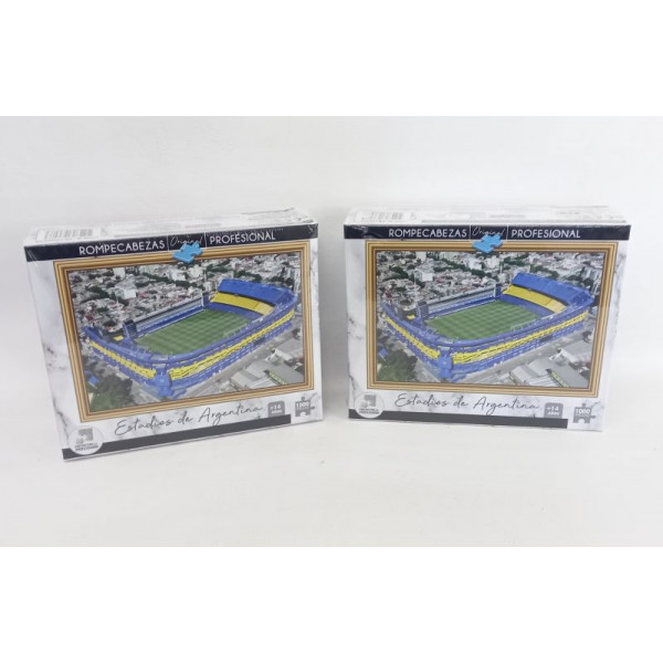 ROMPECABEZAS X1000PCS ESTADIO BOCA 33