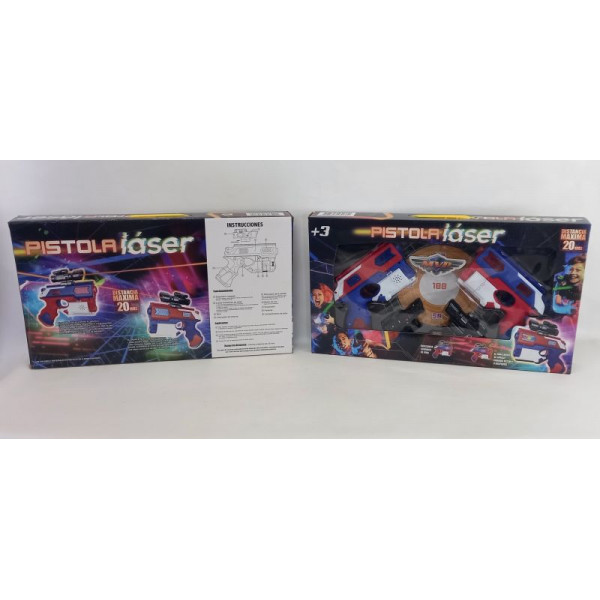 PISTOLA LASER X2 50X28cm 128891