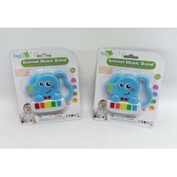 SONAJERO ELEFANTE CON LUZ Y SONIDO 15X14cm 3726