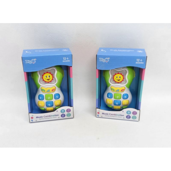 TELEFONO CON LUZ Y SONIDO 10X17cm 3641