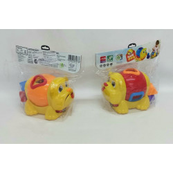 PERRO BULL DOG DIDACTICO 18X15cm 284