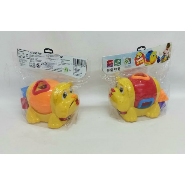 PERRO BULL DOG DIDACTICO 18X15cm 284