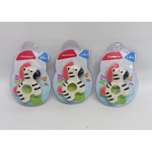 MORDILLO CEBRA 10X9cm 2964