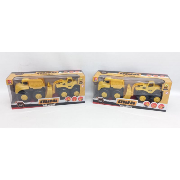 MAQUINA CONSTRUCCION MINI 35X15cm 598