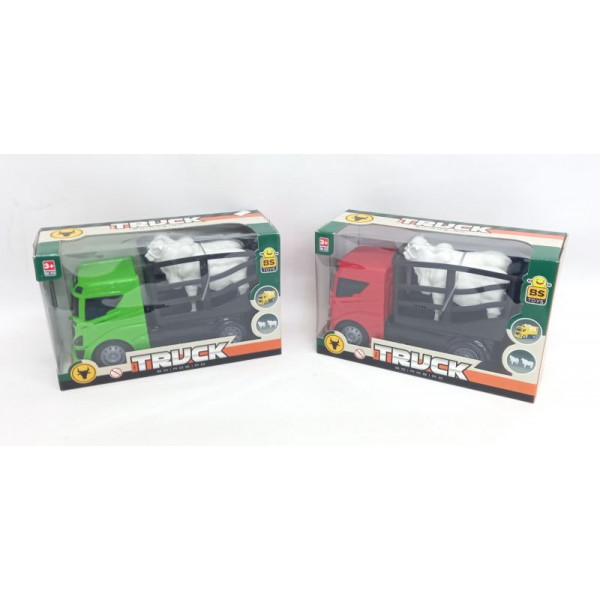 CAMION CON ANIMALES 25X16cm 610