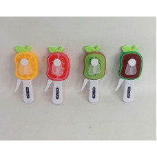 VENTILADOR MANUAL INFANTIL FRUTAS 16cm NS423241