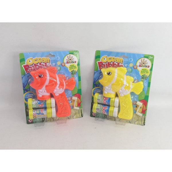 BURBUJERO PEZ + ACCESORIO 23X19cm 25374