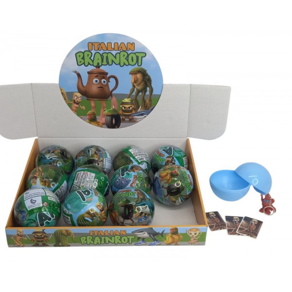 TRALALERO TRALALA LLAVERO EN BOLA SORPRESA 10cm X12 322