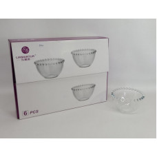 COMPOTERA DE VIDRIO X6 11X6cm 33103
