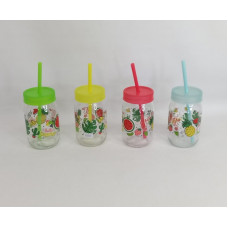 FRASCO C/TAPA + SORBETE 400cc 06162