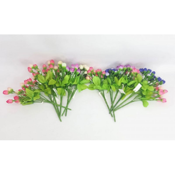 RAMO FLORES ROCOCO 25cm 18442