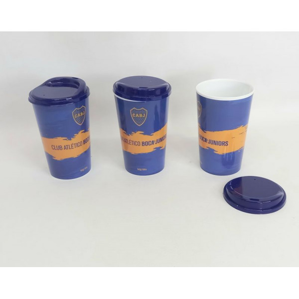 VASO CON TAPA CAFE 600cc BOCA