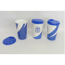 VASO CON TAPA CAFE 600cm AFA