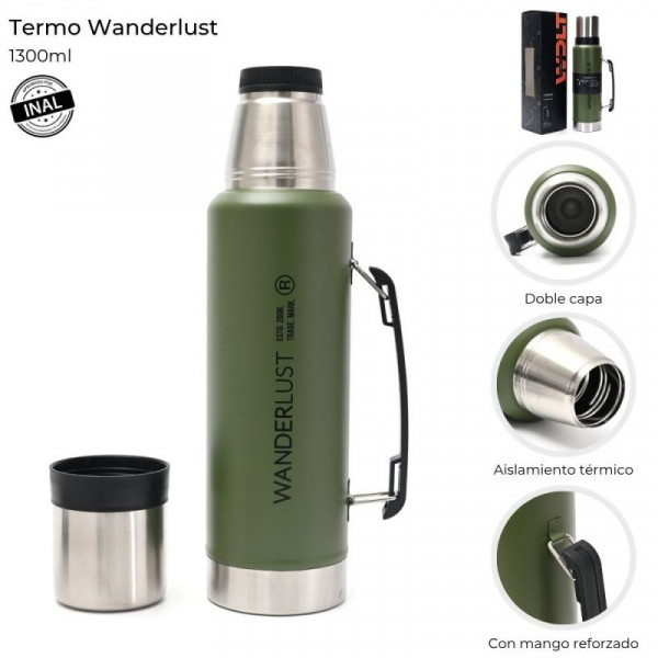 TERMO WDLT 1300ml VERDE 39442
