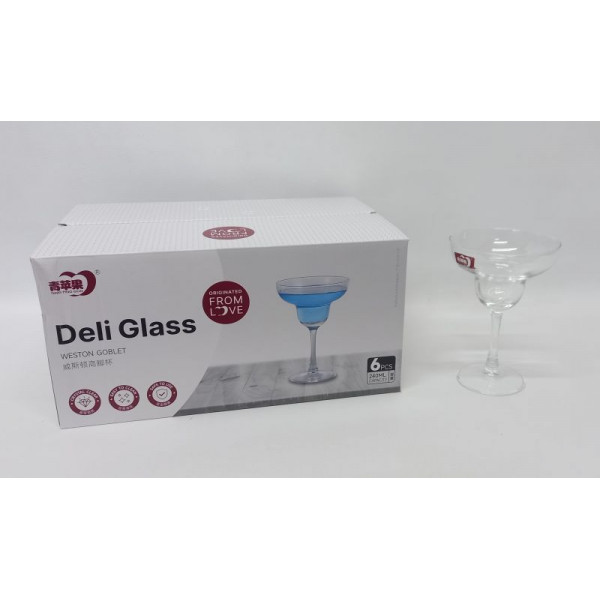 COPA DE VIDRIO PARA TRAGOS 100ml X6 19012