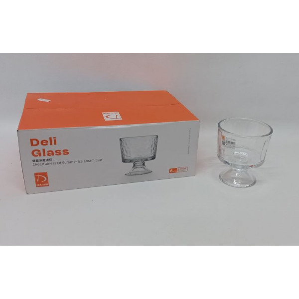 COPA DE VIDRIO PARA POSTRE 300ml X6 18735