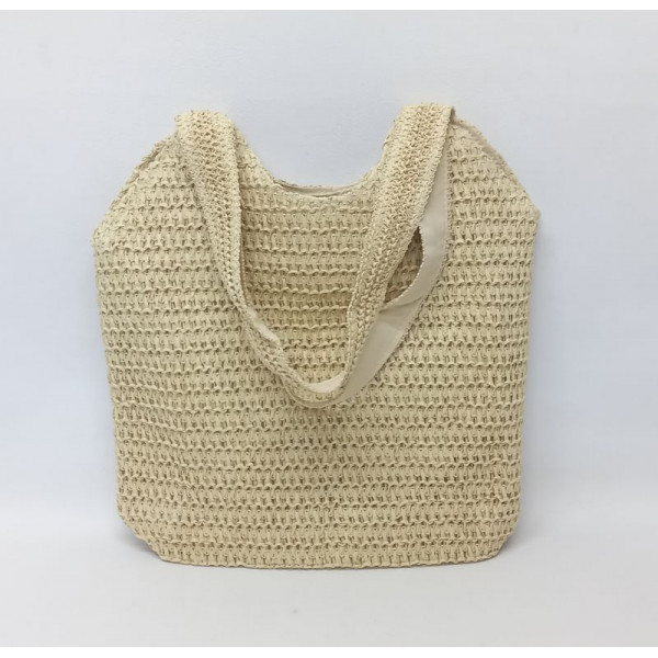 BOLSO FIBRAS NATURALES 35X32X11cm 19537
