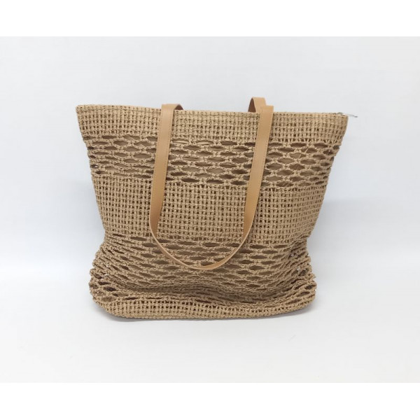 BOLSO FIBRAS NATURALES 41X32X10cm 19541
