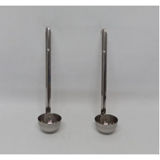 CUCHARON SOPERO LARGO DE ACERO 28X7cm 17175