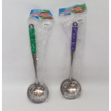 ESPUMADERA DE ACERO MANGO COLOR 33cm 1133