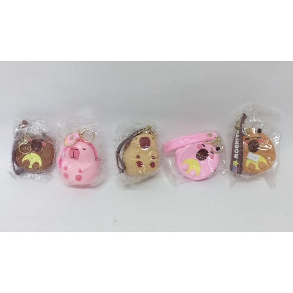 LLAVERO CARPINCHO MONEDERO 24X7cm 18465