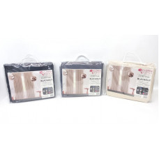 CORTINA BLACKOUT NEGRO/GRIS/BEIGE 140X220cm