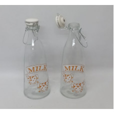 BOTELLA DE VIDRIO DECO 1lt 38540