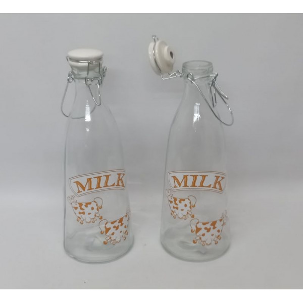 BOTELLA DE VIDRIO DECO 1lt 38540