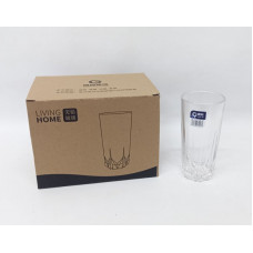 VASO VIDRIO ALTO X6 350ml 32002