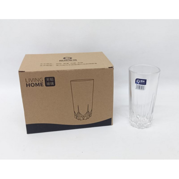 VASO VIDRIO ALTO X6 350ml 32002