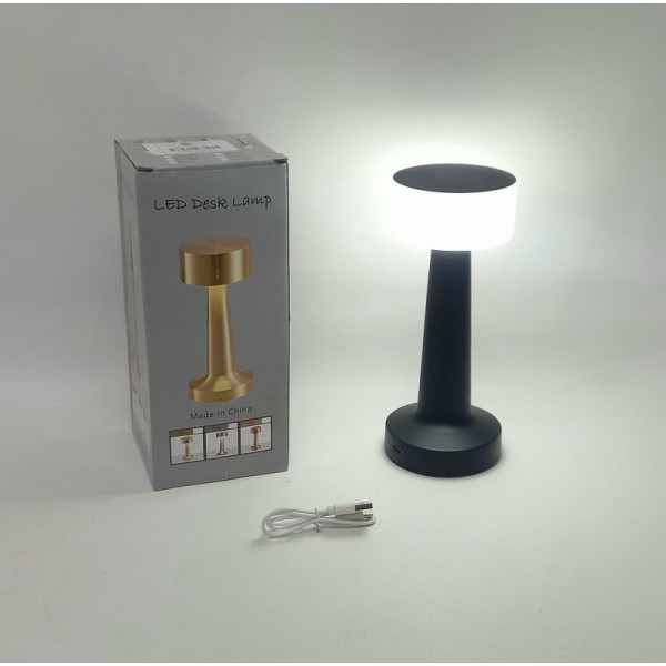 LAMPARA MESA TACTIL 21cm USB 01197