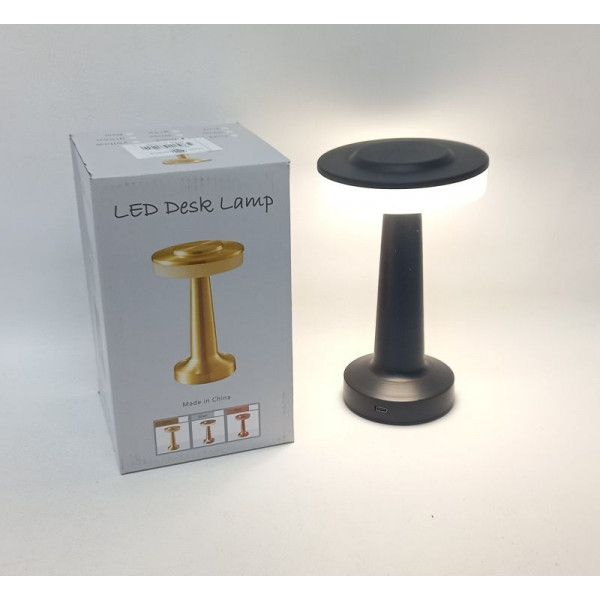 LAMPARA MESA TACTIL19cm USB 01198