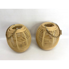 PORTA VELA BAMBOO REDONDO 30cm NS413538