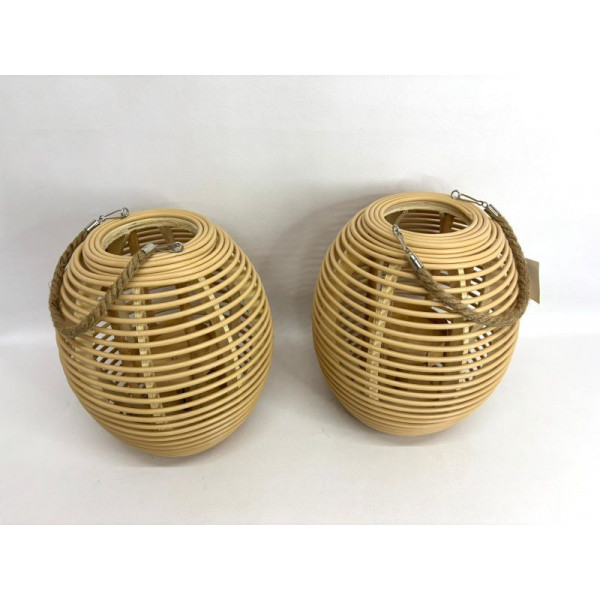 PORTA VELA BAMBOO REDONDO 30cm NS413538