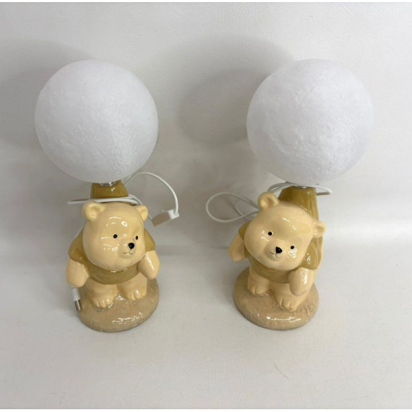 VELADOR CERAMICA OSITO 32cm NS413574