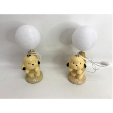 VELADOR CERAMICA PERRITO 33cm NS413575