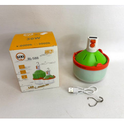 LAMPARA EMERGENCIA LED RECARGABLE 30W 13cm 5187