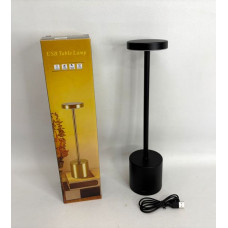 VELADOR METAL TACTIL 3 INTENSIDADES USB 35cm NS373302