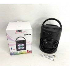 PARLANTE USB CON PORTA CELULAR BT 14X11cm 5116