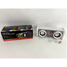 PARLANTE USB LUCES RGB BT 17X6cm 5002