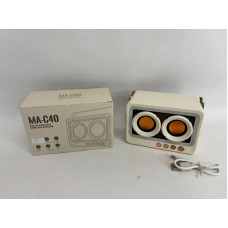 PARLANTE USB LUCES LED BT 12X8cm 5201