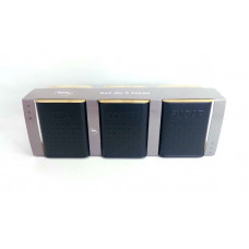 LATAS CUADRADAS SET X3 TAPA MADERA 16X12cm 5463