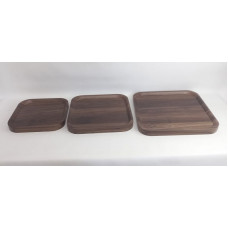 BANDEJAS BAMBOO SET X3 35X35cm CUADRADA 4144684