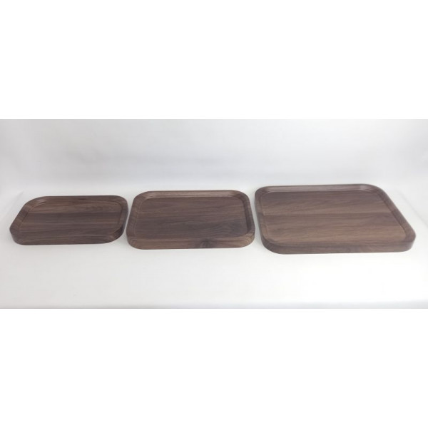 BANDEJAS BAMBOO SET X3 40X30cm RECTANGULAR 414685