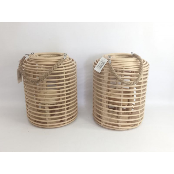 PORTA VELA RATAN 30X24cm NS413534