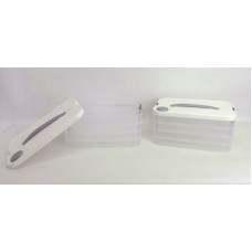 ORGANIZADOR FIAMBRE PVC 4 NIVELES 30X20X15cm 17715