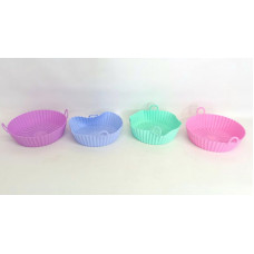 MOLDE REDONDO SILICONA P/AIR FRYER 22X20cm 17994